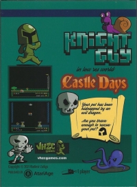 Knight Guy in Low Res World: Castle Days Box Art