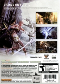 Final Fantasy XIII-2 Box Art