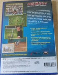 Agassi Tennis Generation [IT] Box Art