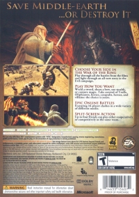 Lord of the Rings, The: Conquest Box Art