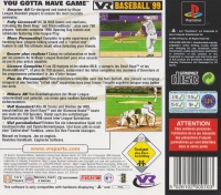 VR Baseball 99 Box Art