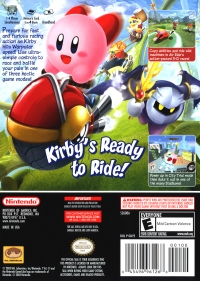 Kirby Air Ride Box Art