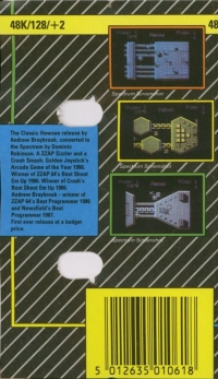 Uridium (small case / Rack-It) Box Art