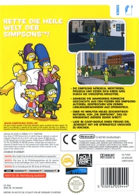 Simpsons, Die: Das Spiel (EAD04105832IS) Box Art
