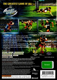 Rugby League Live Box Art