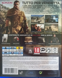 Metal Gear Solid V: The Phantom Pain - Day One Edition [IT] Box Art
