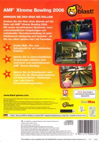 AMF Xtreme Bowling 2006 [DE] Box Art