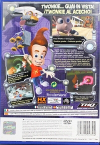 Adventures of Jimmy Neutron Boy Genius, The: Attack of the Twonkies [ES] Box Art