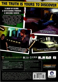 CSI: Crime Scene Investigation: Dark Motives - Exclusive [ZA] Box Art