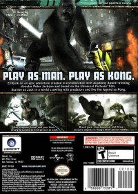 Peter Jackson's King Kong: The Official Game of the Movie Box Art