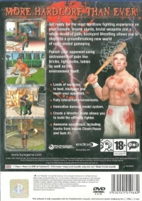 Backyard Wrestling: Don't Try This at Home (PBACKSEN07) Box Art