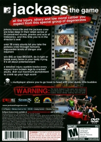 Jackass: The Game Box Art