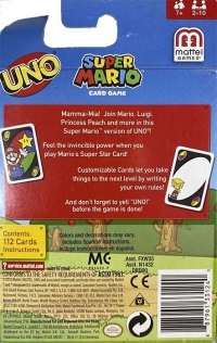 Uno (Super Mario / 993532-P / Made in China) Box Art