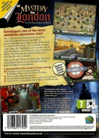 Mystery in London: On the Trail of Jack the Ripper Box Art