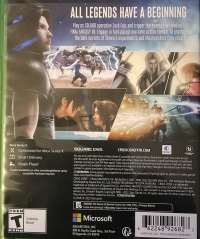 Crisis Core: Final Fantasy VII Reunion Box Art