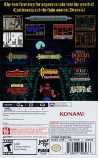 Castlevania Anniversary Collection (skeleton cover) Box Art