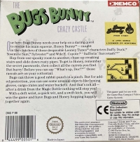 Bugs Bunny Crazy Castle, The Box Art
