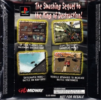 Destruction Derby: Raw Demo CD Box Art