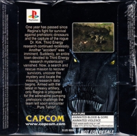 Dino Crisis 2 Demo CD Box Art