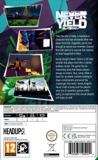 Aerial Knight's Never Yield Box Art