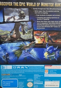 Monster Hunter 3 Ultimate (Not for Individual Sale) Box Art