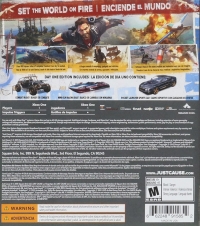 Just Cause 3 - Day One Edition [MX] Box Art