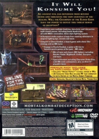 Mortal Kombat: Deception - Premium Pack Box Art