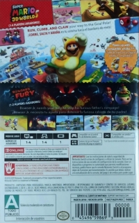 Super Mario 3D World + Bowser's Fury (114882A) Box Art