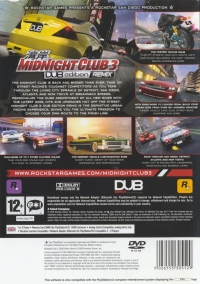 Midnight Club 3: Dub Edition Remix (5305129 / Bonus Features) Box Art