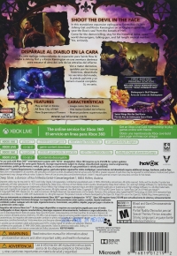 Saints Row: Gat Out of Hell - First Edition [MX] Box Art