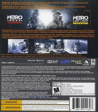 Metro Redux [MX] Box Art