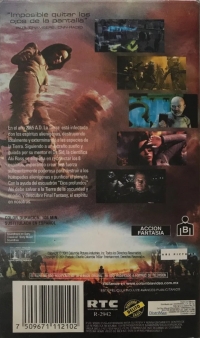Final Fantasy: El Espíritu en Nosotros (VHS) Box Art