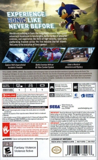 Sonic Frontiers Box Art