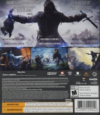 Middle-Earth: Shadow of Mordor [MX] Box Art