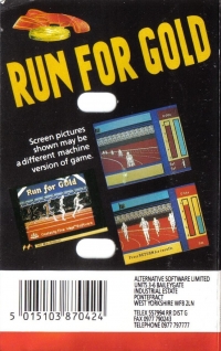 Run for Gold Box Art