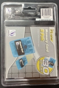 InterAct Memory Card 2 Pak (clear red / clear green) Box Art