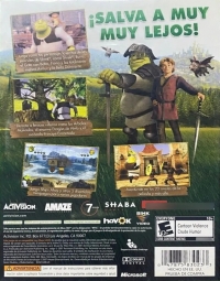 DreamWorks Shrek the Third [MX] Box Art