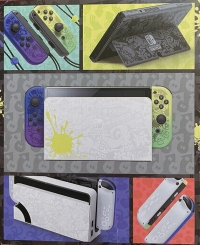 Nintendo Switch OLED - Splatoon 3 Box Art