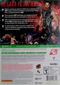 WWE 2K16 [MX] Box Art