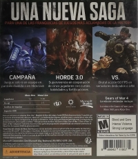 Gears of War 4 [MX] Box Art