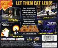 Duke Nukem: Time to Kill (SLUS-00583B) Box Art