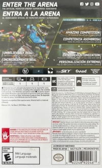 Monster Energy Supercross: The Official Videogame [MX] Box Art