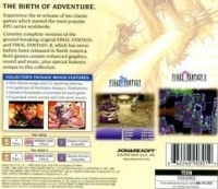 Final Fantasy Origins - Greatest Hits (silver disc) Box Art