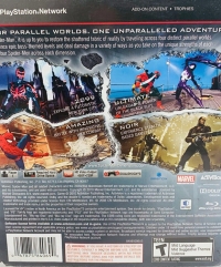 Spider-Man: Shattered Dimensions (Negative Zone Suit) Box Art
