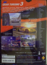 Gran Turismo 3: A-spec (Not for Sale) Box Art