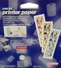 Nintendo Game Boy Printer Paper [IT] Box Art