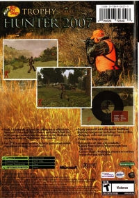 Bass Pro Shops: Trophy Hunter 2007 Box Art