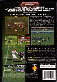 NFL GameDay (cardboard long box) Box Art