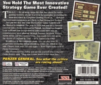 Panzer General (jewel case / SLUS 00132 disc) Box Art