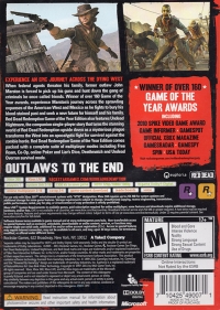 Red Dead Redemption: Game of the Year Edition - Platinum Hits Box Art